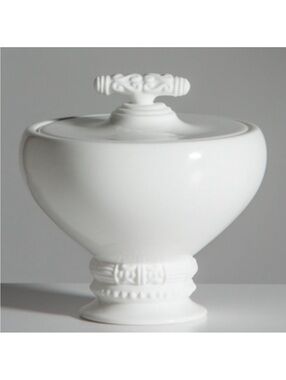Katy Briscoe White Porcelain Bowl from the Bangles Collection